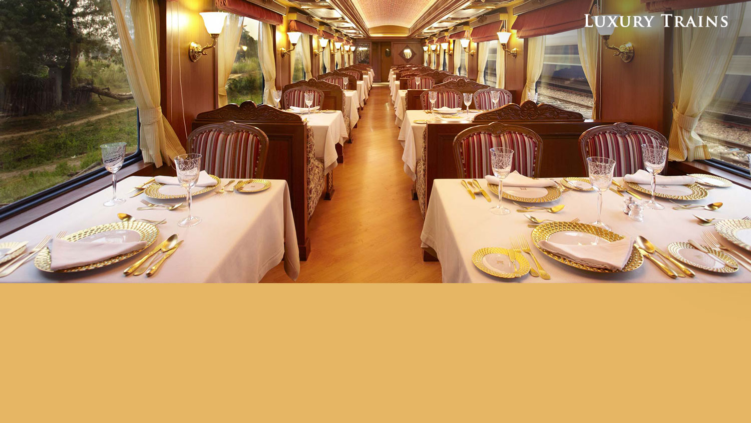 Luxury trains